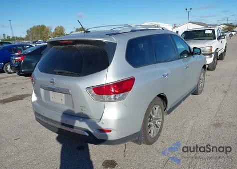 2013 Nissan Pathfinder Sl из США, поврежденный, VIN 5N1AR2MM0DC616235